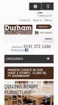 Mobile Screenshot of durhamfinefurniture.co.uk